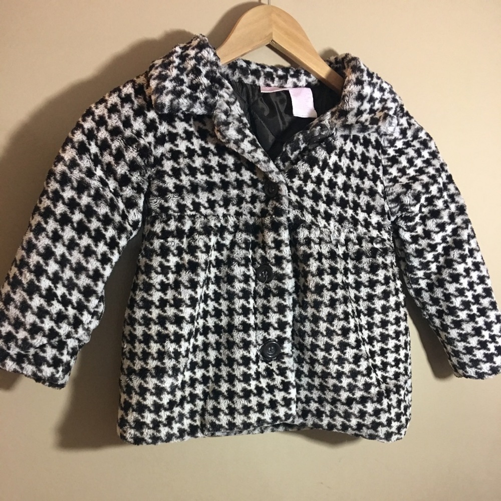 Girls Nannette Faux Fur Jacket Coat 5